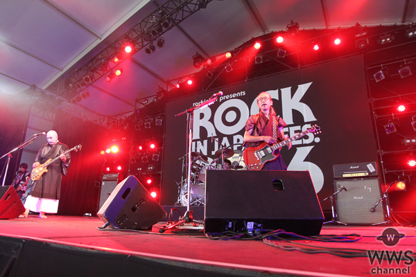 【ライブレポート】日本一午前中が似合わないバンド・人間椅子が初のROCK IN JAPAN FESTIVALの午前中に登場！