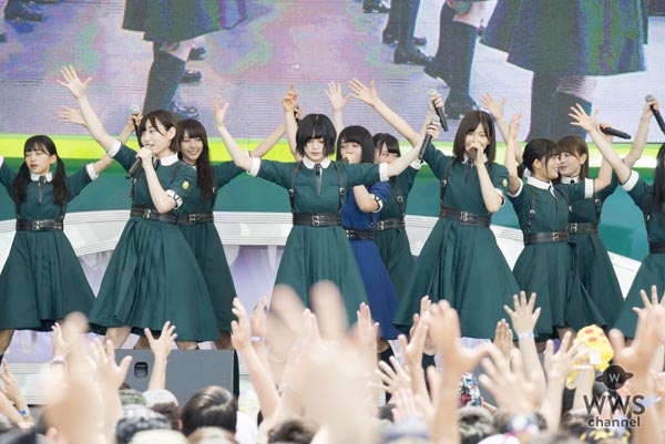 欅坂46、けやき坂46がTIF2017のステージに出演！『二人セゾン』『サイレントマジョリティー』などのヒット曲を披露！
