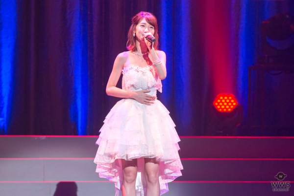 AKB48・柏木由紀が純白のドレスで「Thank You Disney Live 2018」に出演！