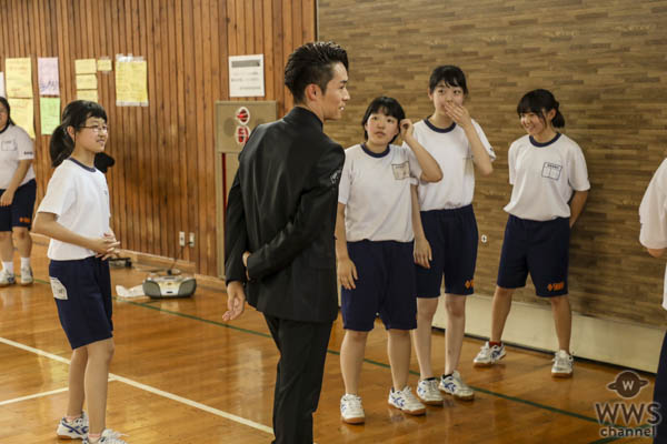 EXILE TETSUYAが長野県内の中学校へダンス授業を初視察！自身の修士論文をもとに「これを機に必ず形にしていきたい」