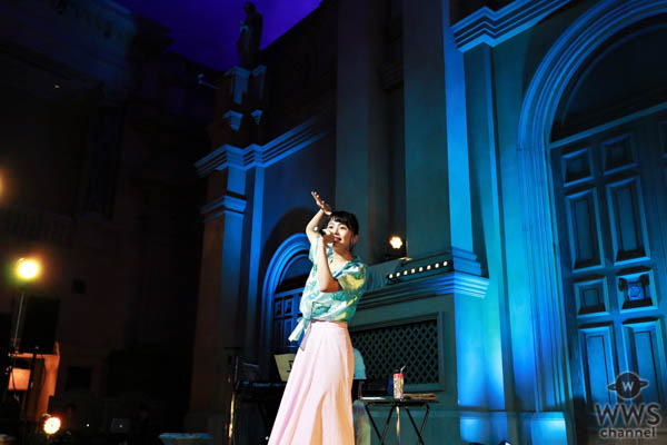 足立佳奈が新曲「チェンジっ！」初のリリースイベント開催！初めてのバンド形式で観客300人の応援に本人も感動の涙！