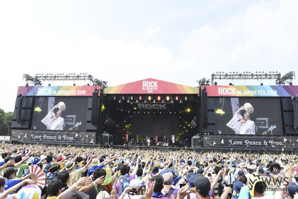 レキシが初出演ながら、唯我独尊のステージで会場を爆笑の渦に！「ROCK IN JAPAN FESTIVAL 2018」2日目のGRASS STAGEに登場！