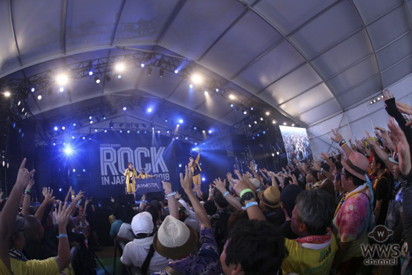 【ライブレポート】RHYMESTERが「ROCK IN JAPAN FESTIVAL 2018」4日目に登場！もはやホームグラウンドとなったBUZZ STAGEでサマーソングを駆け抜けるように熱唱！
