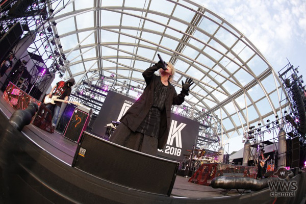 【ライブレポート】HYDEが「ROCK IN JAPAN FESTIVAL 2018」2日目にソロで参戦！L'Arc-en-Cielの代表曲『HONEY』をまさかのサプライズ演奏！