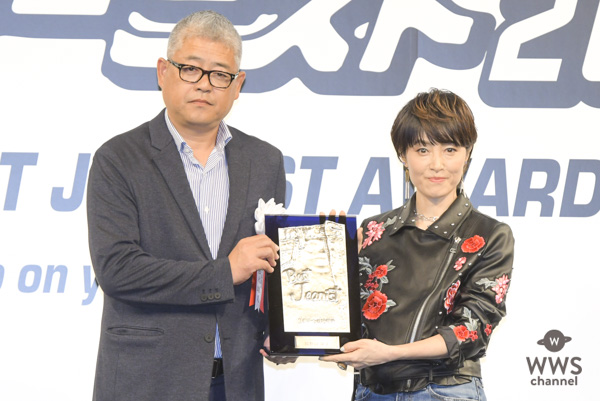 【更新】荻野目洋子が「第35回ベストジーニスト2018」を受賞！『ダンシング・ヒーロー』で喜びを体現！！