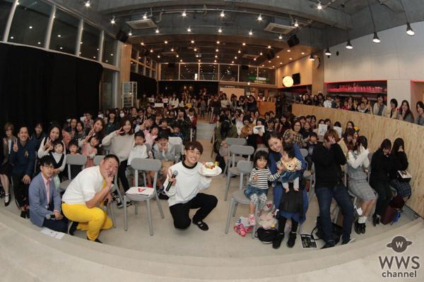 「ルパパト」で人気急上昇中の元木聖也、バースデーイベントでファン300人がお祝い！