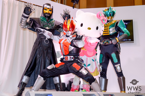 中村優一 盟友デネブと再会 サンリオ 仮面ライダー電王のコラボ会見に登場 Sanrio Expo 19 Wwsチャンネル