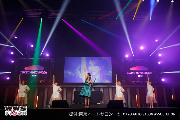 May J.が東京オートサロンに登場！2016年初ライブに「とても楽しみで寝れなかった」