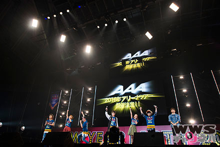 【ライブレポート】AAA、元旦ライヴにて今年開催のアリーナツアーが発表！ リーダー・浦田「2016年もAAAらしく頑張っていきたいと思います！」