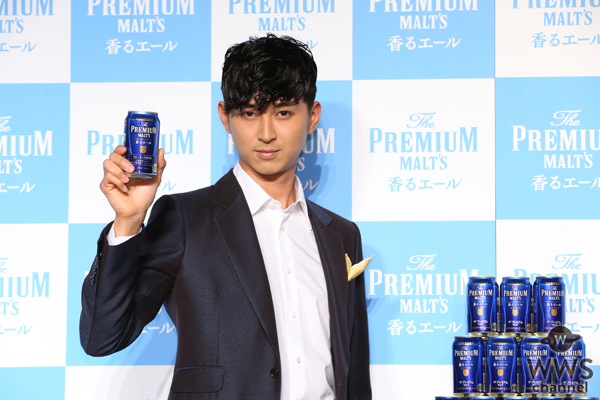 松田翔太がやまだひさしと乾杯！『サントリー ザ・プレミアム・モルツ〈香るエール〉』発売イベント