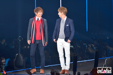 AAAの西島隆弘と與真司郎が東京ガールズコレクション 2015 AUTUMN/WINTERに登場！「２人で歩けて楽しかったです。」