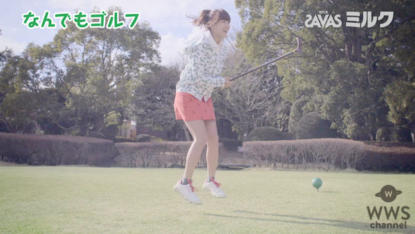 SKE48・山内鈴蘭が『アイドルショット』などを披露！部活ワザ選手権ムービー公開！