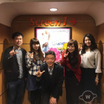 LinQの新木さくら、坂井朝香、大庭彩歌が映画『みんな好いとうと♪』公開劇場へヒット祈願訪問！