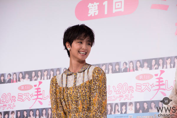 武井咲、剛力彩芽、河北麻友子が『第１回ミス美しい２０代コンテスト』記者発表会に登場！