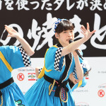 エビ中が新宿ステーションスクエアで「サークルKサンクス」焼鳥応援ライブ開催！「MISSION SURVIVOR」など２曲を披露！