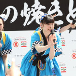 エビ中が新宿ステーションスクエアで「サークルKサンクス」焼鳥応援ライブ開催！「MISSION SURVIVOR」など２曲を披露！