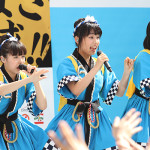 エビ中が新宿ステーションスクエアで「サークルKサンクス」焼鳥応援ライブ開催！「MISSION SURVIVOR」など２曲を披露！