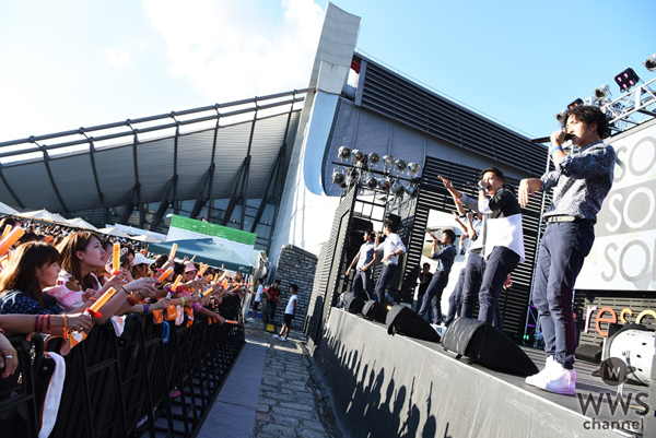 SOLIDEMOがa-nationの開幕宣言！前人未到のデビュー前から4年連続の全公演出演！
