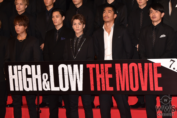 三代目JSB 岩田剛典がアントニオ猪木のモノマネ！？映画『HiGH&LOW THE MOVIE』完成披露イベント開催！