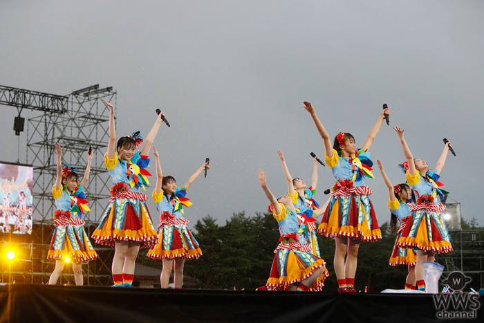 私立恵比寿中学が恒例野外ワンマンで雨をも吹き飛ばす大迫力パフォーマンス！サプライズ発表に歓喜と祝福の嵐！