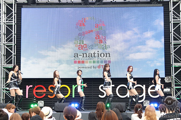 【ライブレポート】高身長揃いの６人組ガールズグループ・ROZE(ロゼ)が「a-nation island & stadium fes. 2016」に登場！