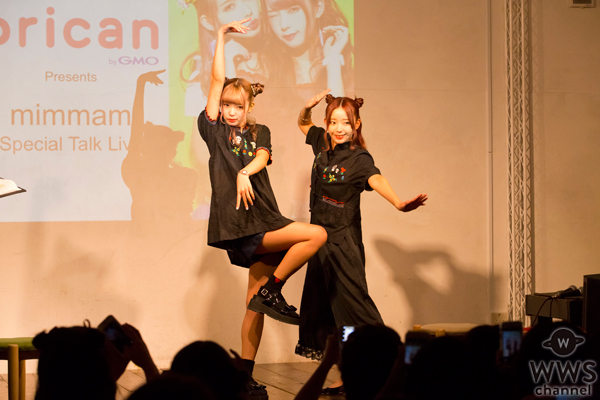 可愛すぎる双子・mimmam（みむまむ）がトークライブを開催！チャイナ風の双子コーデでファンを魅了！