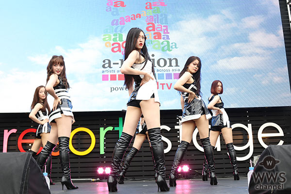 【ライブレポート】高身長揃いの６人組ガールズグループ・ROZE(ロゼ)が「a-nation island & stadium fes. 2016」に登場！