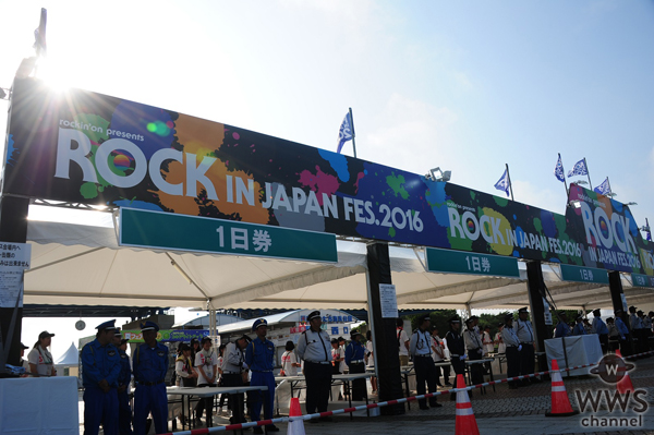 【3日間で来場者数20万人突破！】ROCK IN JAPAN FESTIVAL 2016、3日目はTHE YELLOW MONKEY、ゴールデンボンバーらが出演！
