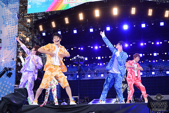 8/27 a-nation stadium fes. 2016 powered by dTVに超特急 DAIGO 三浦大知 SOLIDEMOが登場！