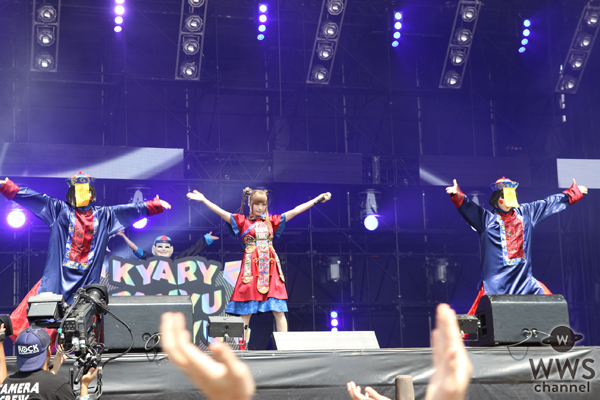 【ライブレポート】きゃりーぱみゅぱみゅがROCK IN JAPAN FESTIVALのステージで最＆高なステージを繰り広げる！