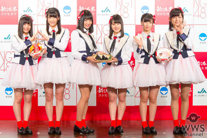 NGT48が新潟米PR会見で大号泣！？新潟米試食後の感想は「泣いた後なので心に染みました（笑）」