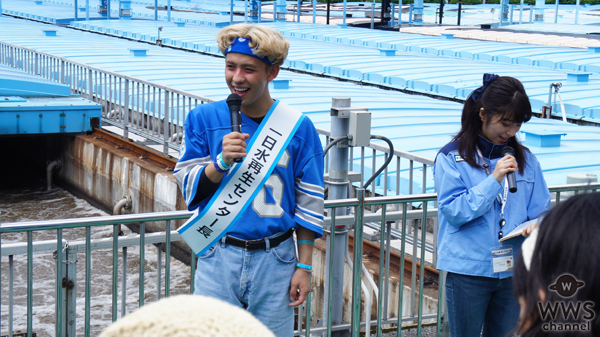 話題沸騰の不思議キャラ・りゅうちぇるが、1日水再生センター長に就任！「下水道は水を綺麗に、僕は空気を綺麗にする何かを持っている（笑）」