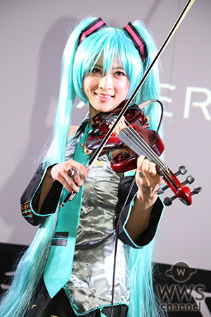 【写真特集】美しすぎるヴァイオリニストAyasaが初音ミクコスプレでゴージャスなステージを展開！