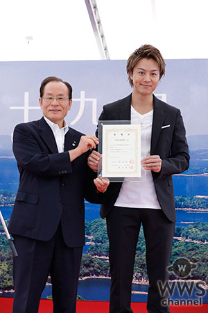 EXILE TAKAHIRO 故郷・長崎佐世保の観光名誉大使に就任!「佐世保をどんどん盛り上げていきたい」