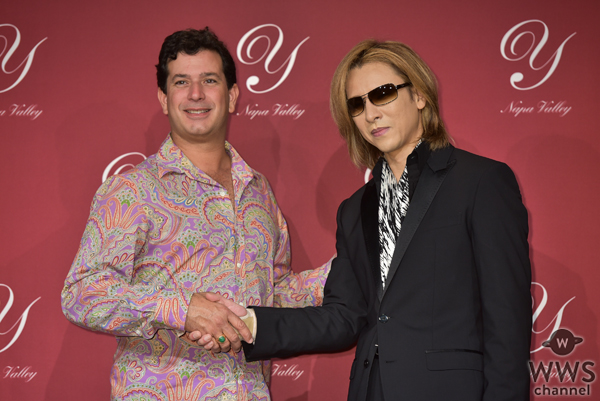 X JAPANのYOSHIKIが新作ワイン発表会に登場！最新アルバムについては「ワインを飲みながら楽しんで待っててください」