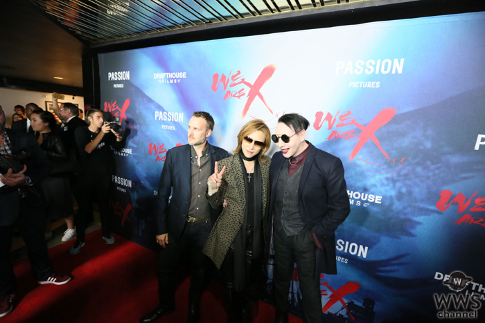 X JAPAN YOSHIKIとマリリン・マンソンが極秘でレコーディングをしている事を映画『We Are X』世界初プレミア試写会で暴露！