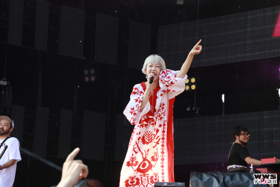 【ライブレポート】木村カエラが、くるりの岸田繁と共に登場！ROCK IN JAPAN FESTIVAL 2015