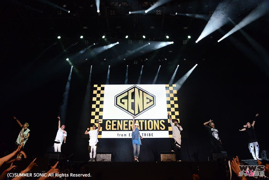 【ライブレポート】GENERATIONSがサマソニで新曲「Hard Knock Days」披露！タオルを回して投げて大熱狂！