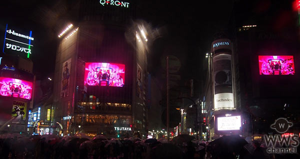 三代目JSB渋谷にスペシャルサプライズ！！最新曲「Welcome to TOKYO」ミュージックビデオが渋谷大型街頭ビジョン＆Abema TVでフル尺限定解禁！！