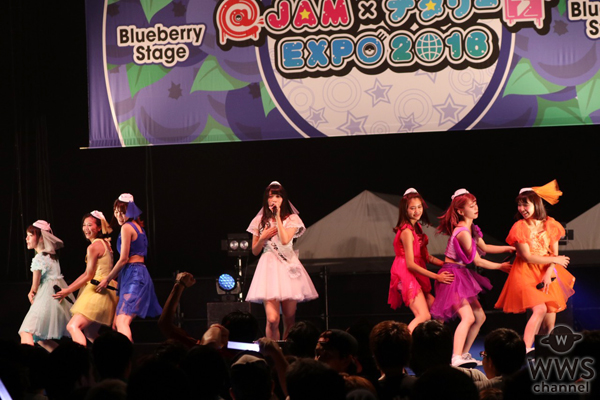 【ライブレポート】PASSPO☆が@JAM EXPO初日に大歓声の観客と共にノンストップ・フライトで初日のブルーベリーステージを締めくくる！