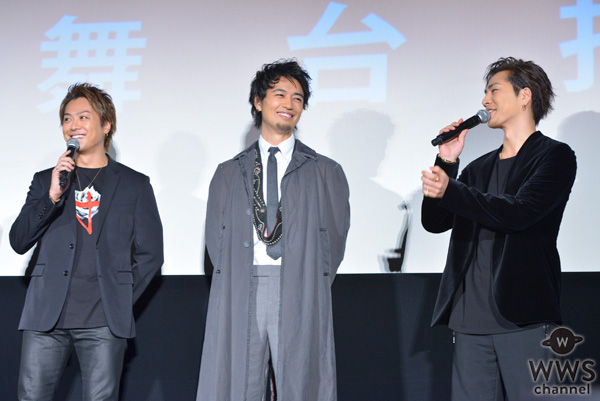 斎藤工が兄弟役を演じた2人に告白「登坂さんは抱きしめたい、TAKAHIROさんには抱きしめられたい」