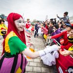 【写真特集】ももいろクローバーZがコミカルな衣装でお台場ハロウィーンイベントに登場！