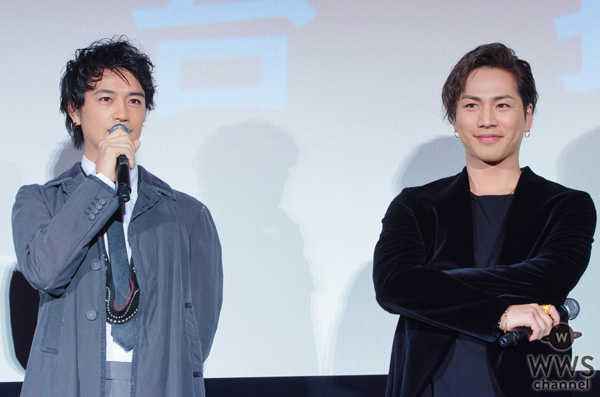 斎藤工が兄弟役を演じた2人に告白「登坂さんは抱きしめたい、TAKAHIROさんには抱きしめられたい」