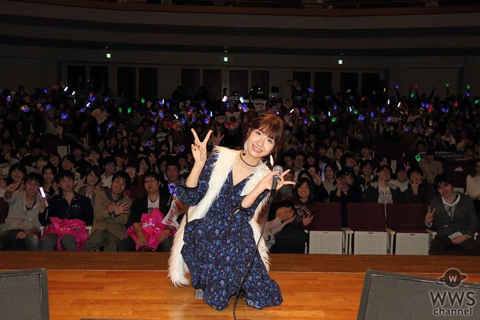 AKB48・NGT48の柏木由紀がソロで学祭初体験！大学生になれるとしたら「普通の大学生活をしてみたかった」