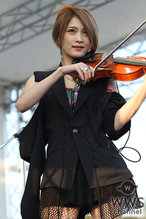 美しすぎるヴァイオリニスト・Ayasaが 東京ラーメンショーで圧巻の華麗なパフォーマンス！11/25には恵比寿でワンマンライブ開催！