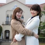 関西でミスコン熱が盛り上がってきたのは、まだ最近のことだ。2009年から関西学院大、同志社大の学生たちが始め、10年からは関西大、立命館大なども実施された。 2011年にミスキャンパス関西学院グランプリを獲得し、2014年にフジテレビアナウンサーに入社し、 2016年4月からは、『めざましテレビ』のメインキャスターに就任している永島優美アナウンサー出身のミスキャンパス関西学院。 その関西学院大学は、関西では、「美人お嬢様が多くて有名な大学だ」と、聞いている。今回は、ミスキャンパス関西学院２０１６グランプリの大場美咲さんと準グランプリの辰巳沙織さんを取材した。