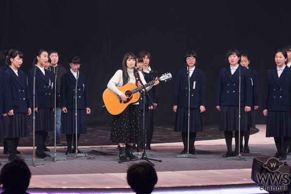 miwaが熊本の中学生合唱団と共にNHK紅白リハーサルに登場！「真っ直ぐでひたむきな姿を全国の人たちに見てもらいたい」