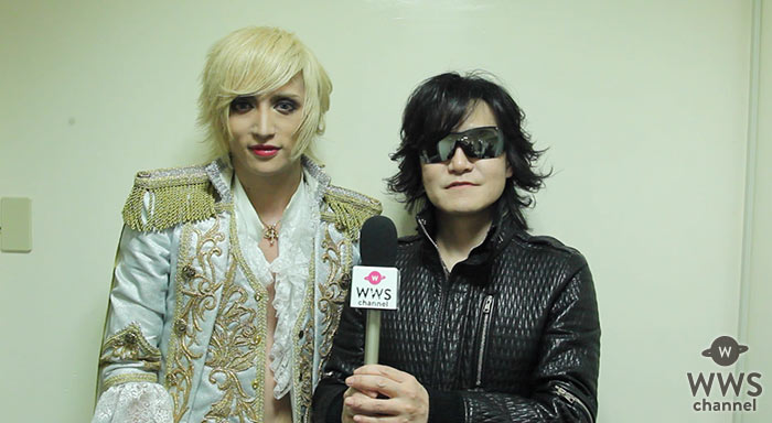 【動画】X JAPAN Toshl がMEJIBRAY(メジブレイ)のギタリストMiAと２ショットインタビュー！「La VenusはYOSHIKIが書いてくれたとても素敵な曲」