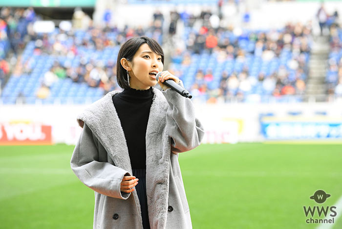 家入レオが第95回全国高校サッカー選手権決勝大会で新曲「それぞれの明日へ」大熱唱！