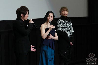 小野大輔、坂本真綾、諏訪部順一が映画『黒執事』初日舞台挨拶に登場！